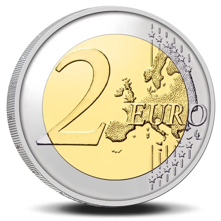Belgique - Pièce 2 Euro 2023 cupro-nickel et nickel-laiton BU - Art nouveau – Image 4