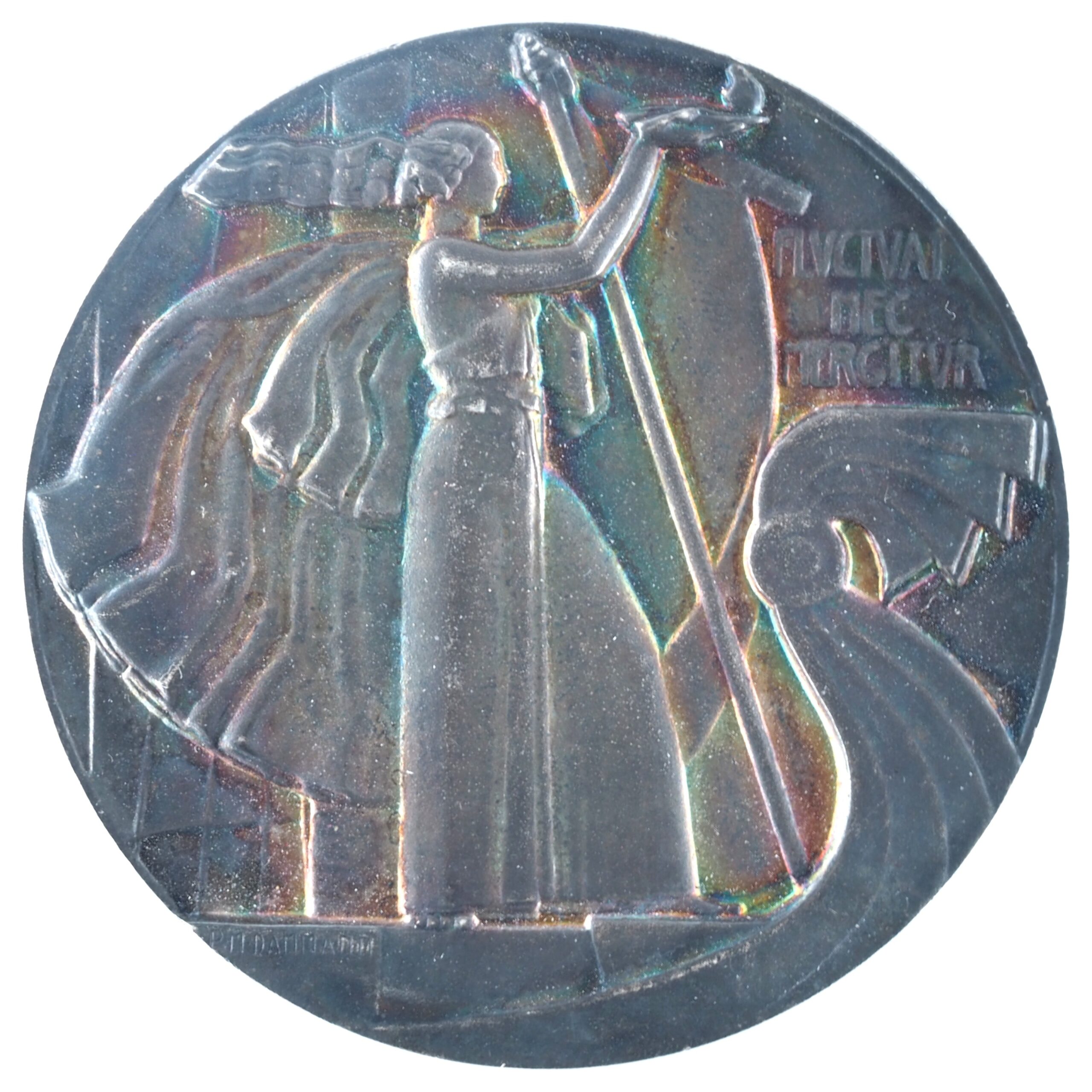 France - Médaille bronze argenté - Ville de Paris / Conseil de Paris – Image 2