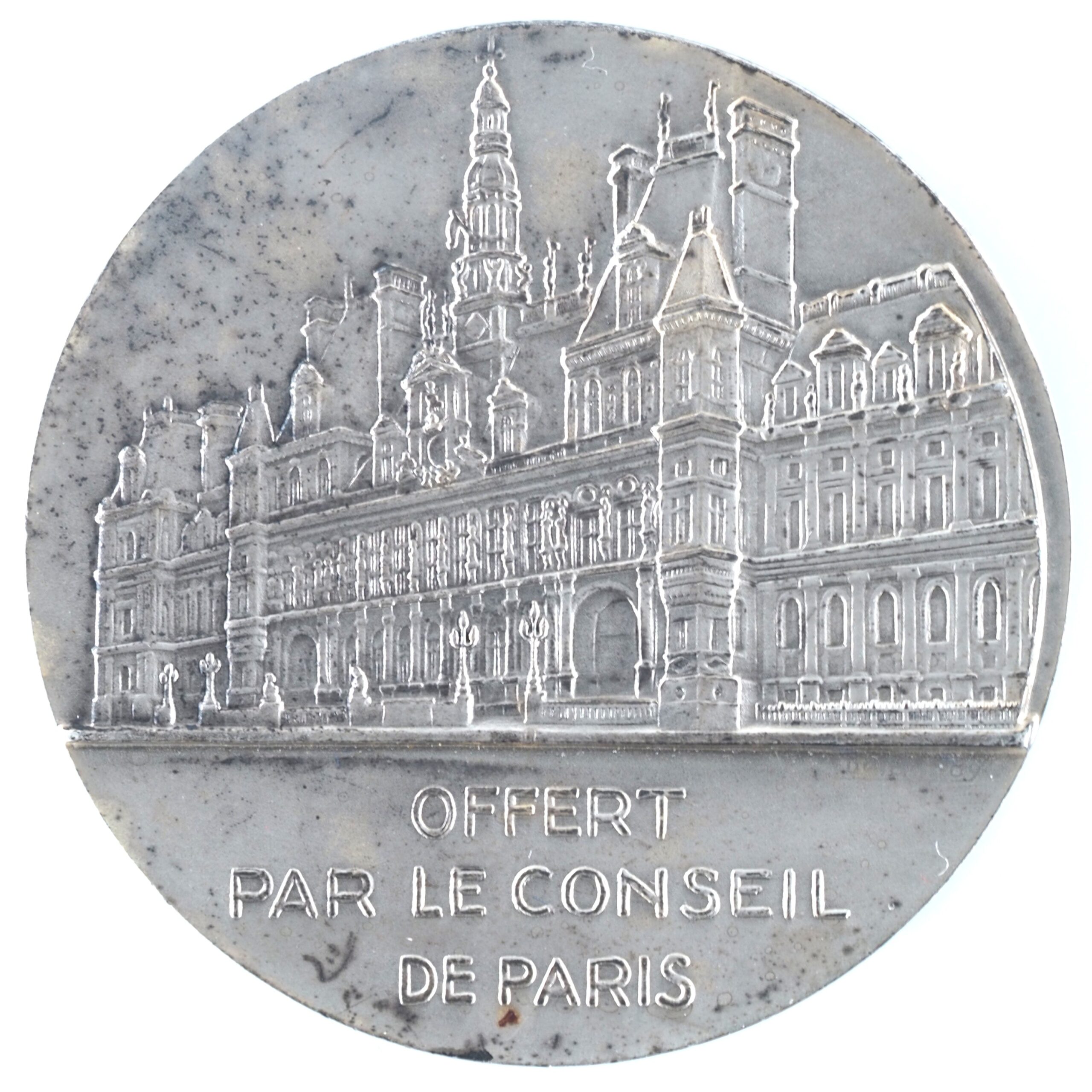 France - Médaille bronze argenté - Ville de Paris / Conseil de Paris