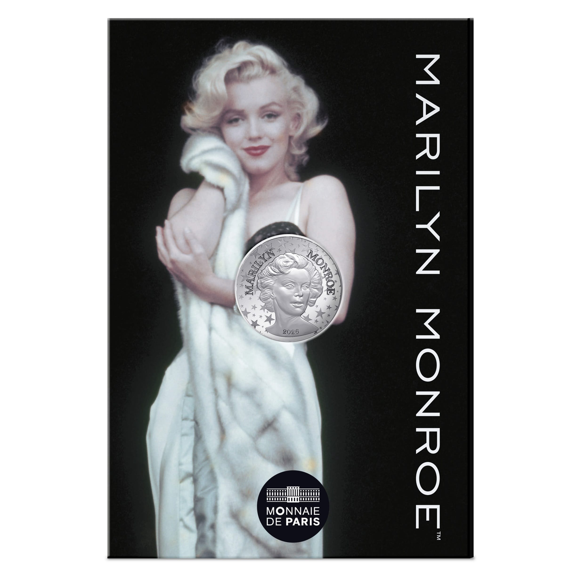 France - Pièce 10 Euro 2026 argent - Marilyn Monroe – Image 3
