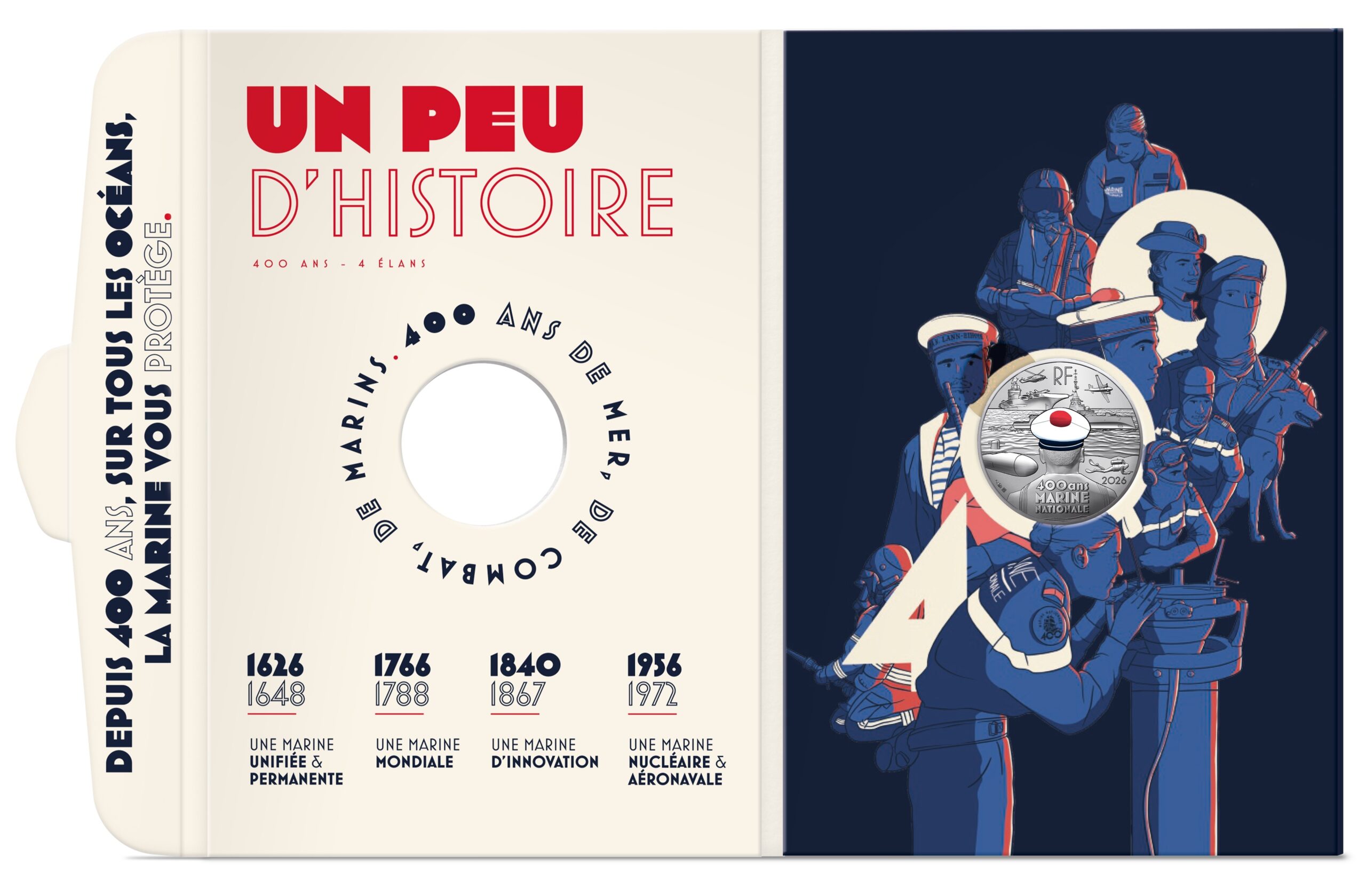 France - Pièce 10 Euro 2026 argent - Marine nationale – Image 5