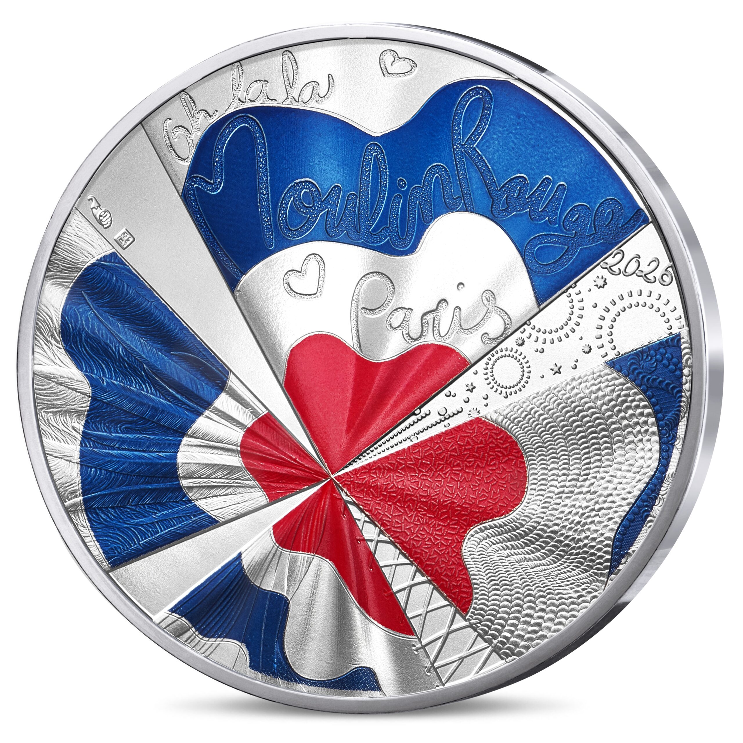 France - Pièce 10 Euro 2026 argent - Moulin Rouge