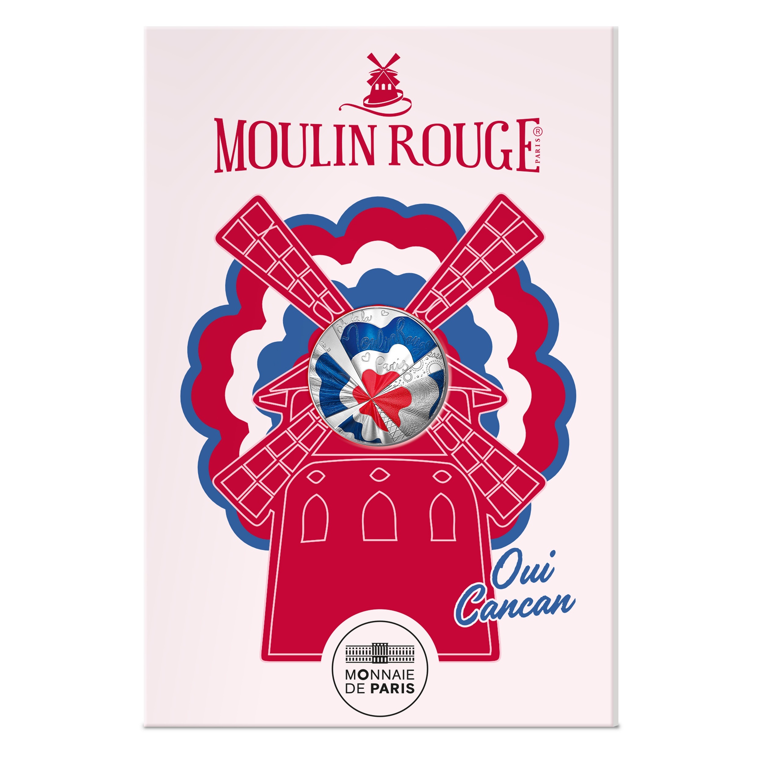 France - Pièce 10 Euro 2026 argent - Moulin Rouge – Image 3