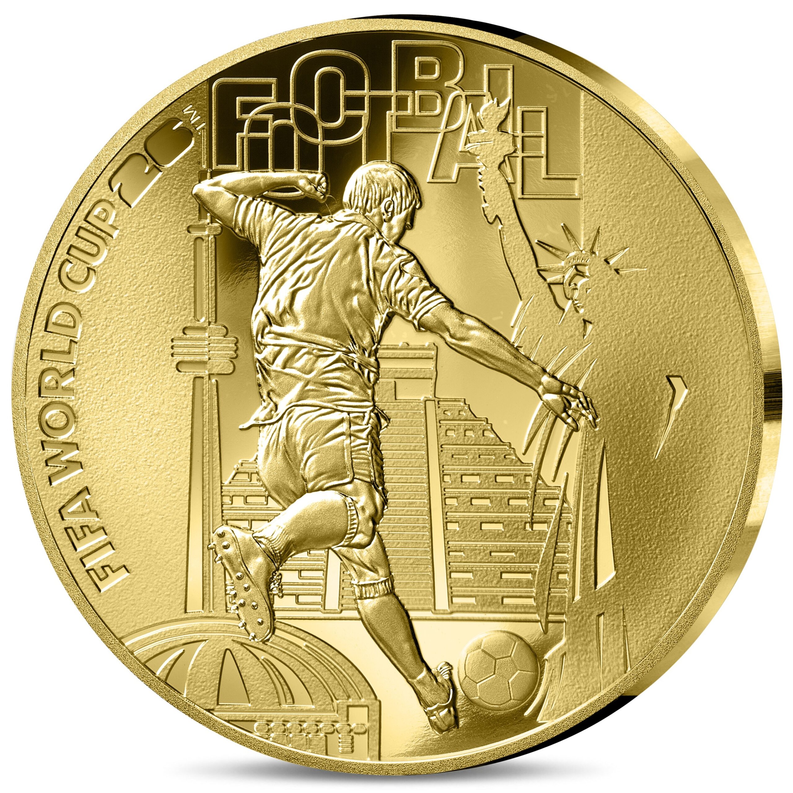 France - Pièce 20 Euro 2026 or BE - Coupe du monde de football – Image 2