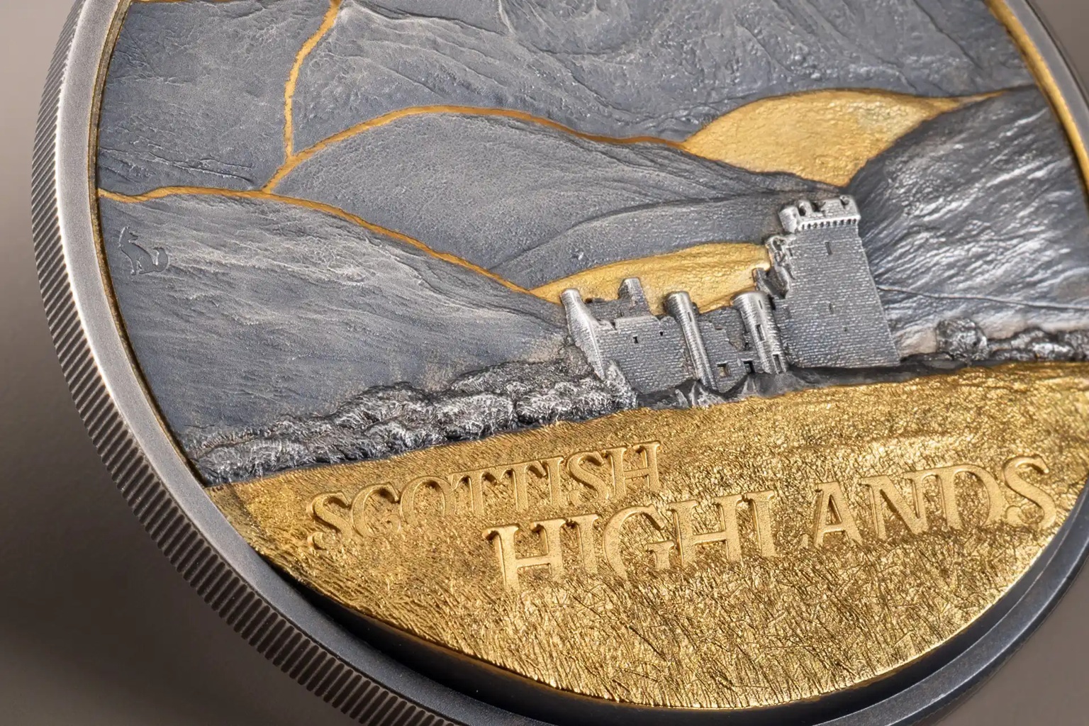 Iles Cook - Pièce 10 Dollars 2026 argent Antique - Hautes terres écossaises – Image 11