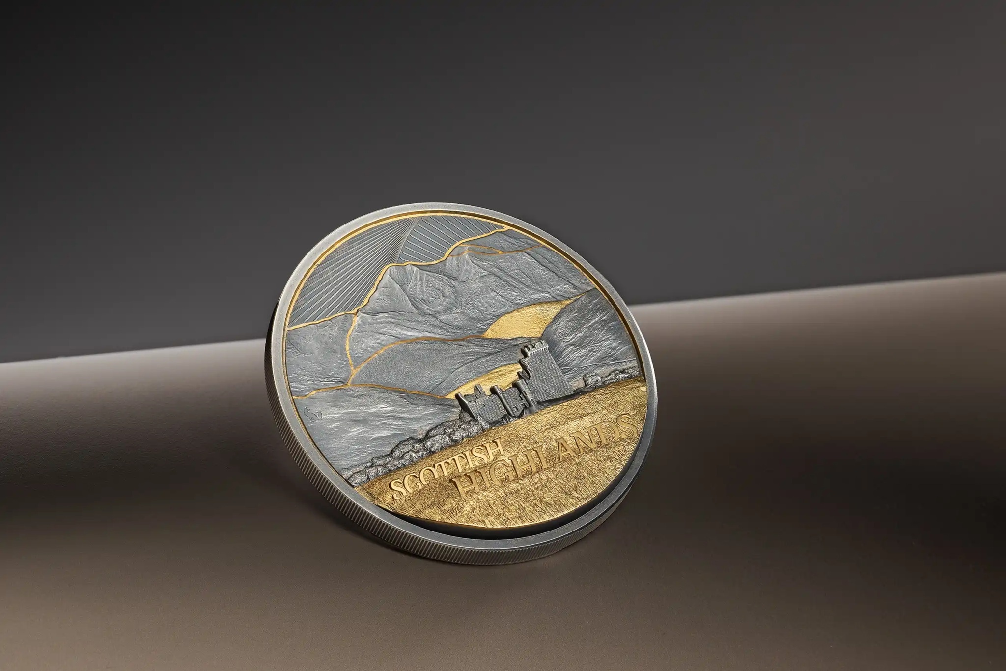 Iles Cook - Pièce 10 Dollars 2026 argent Antique - Hautes terres écossaises – Image 4