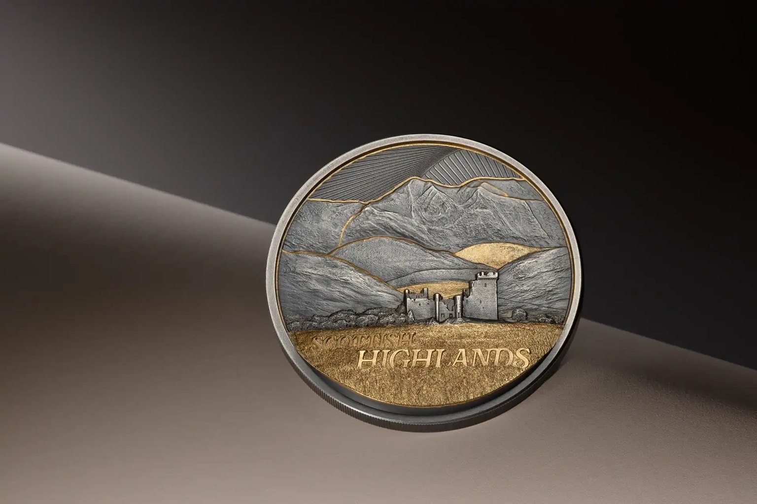 Iles Cook - Pièce 10 Dollars 2026 argent Antique - Hautes terres écossaises – Image 6