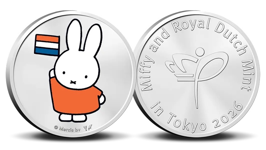 Pays-Bas - Médaille 2026 cupro-nickel BU - Miffy et la Monnaie Royale des Pays-Bas à Tokyo – Image 5