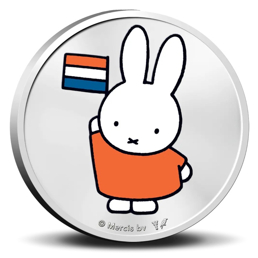 Pays-Bas - Médaille 2026 cupro-nickel BU - Miffy et la Monnaie Royale des Pays-Bas à Tokyo
