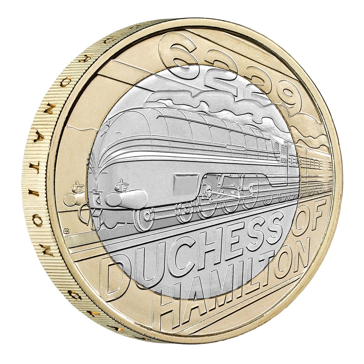 Royaume-Uni - Pièce 2 Pounds 2026 nickel-laiton et cupro-nickel BU - Duchesse de Hamilton
