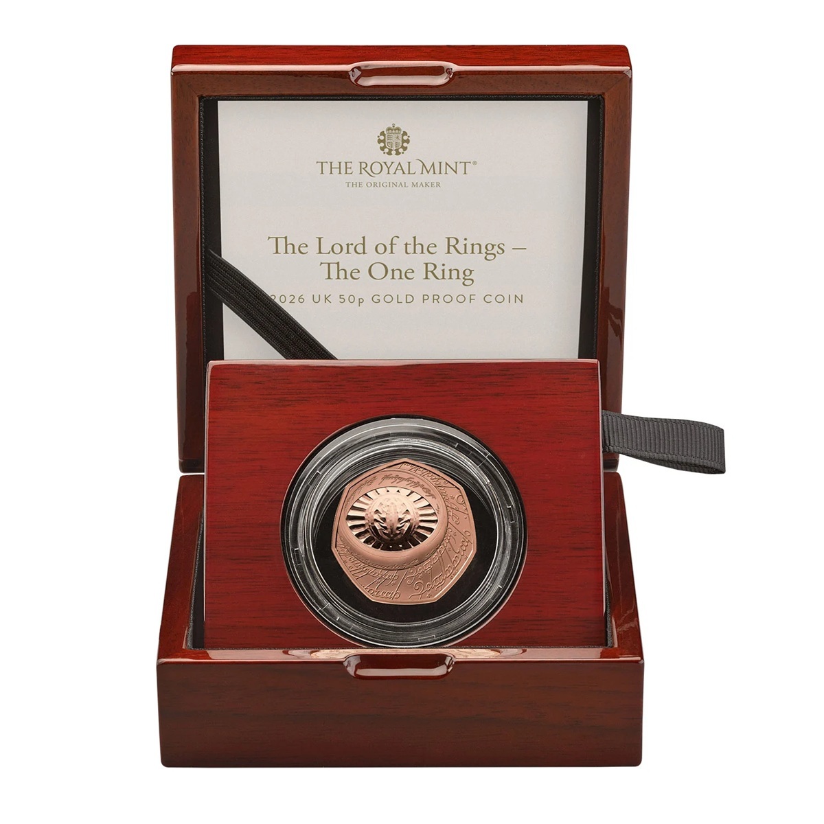 Royaume-Uni - Pièce 50 Pence 2026 or BE - Le Seigneur des Anneaux – Image 3