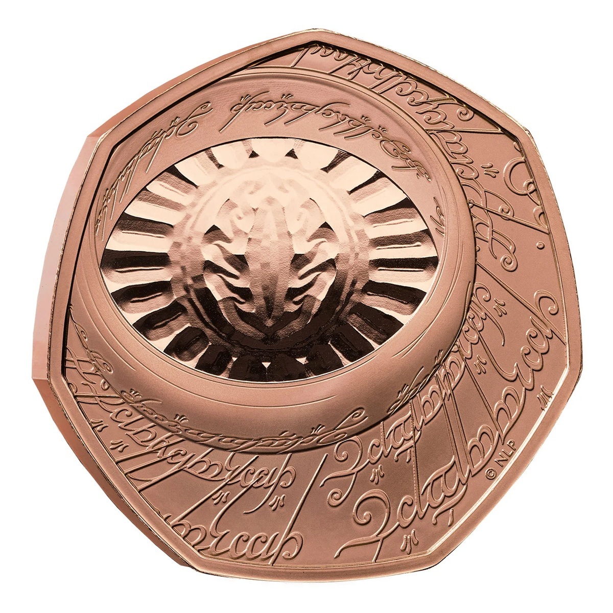 Royaume-Uni - Pièce 50 Pence 2026 or BE - Le Seigneur des Anneaux