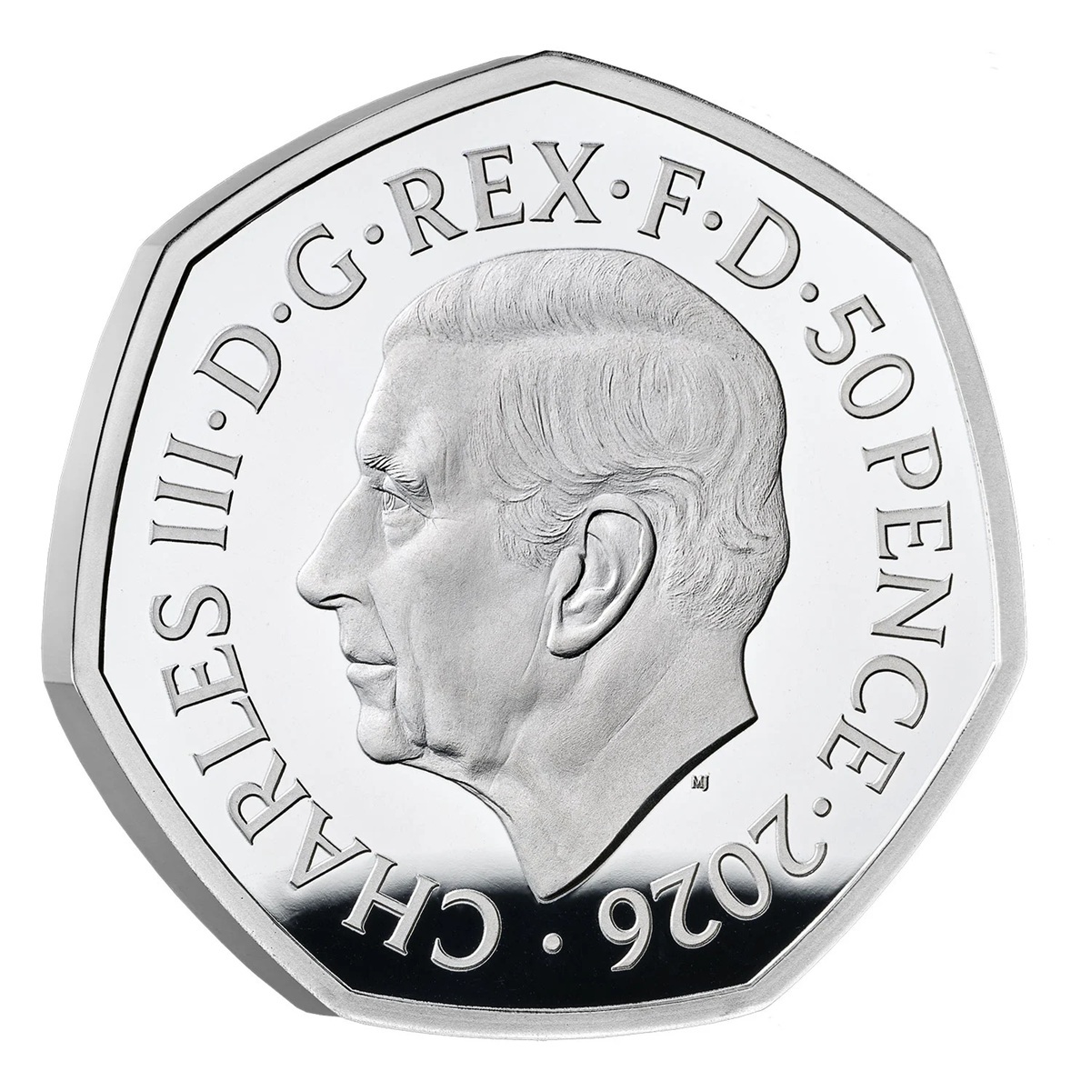 Royaume-Uni - Pièce 50 Pence 2026 argent BE - Le Seigneur des Anneaux – Image 2