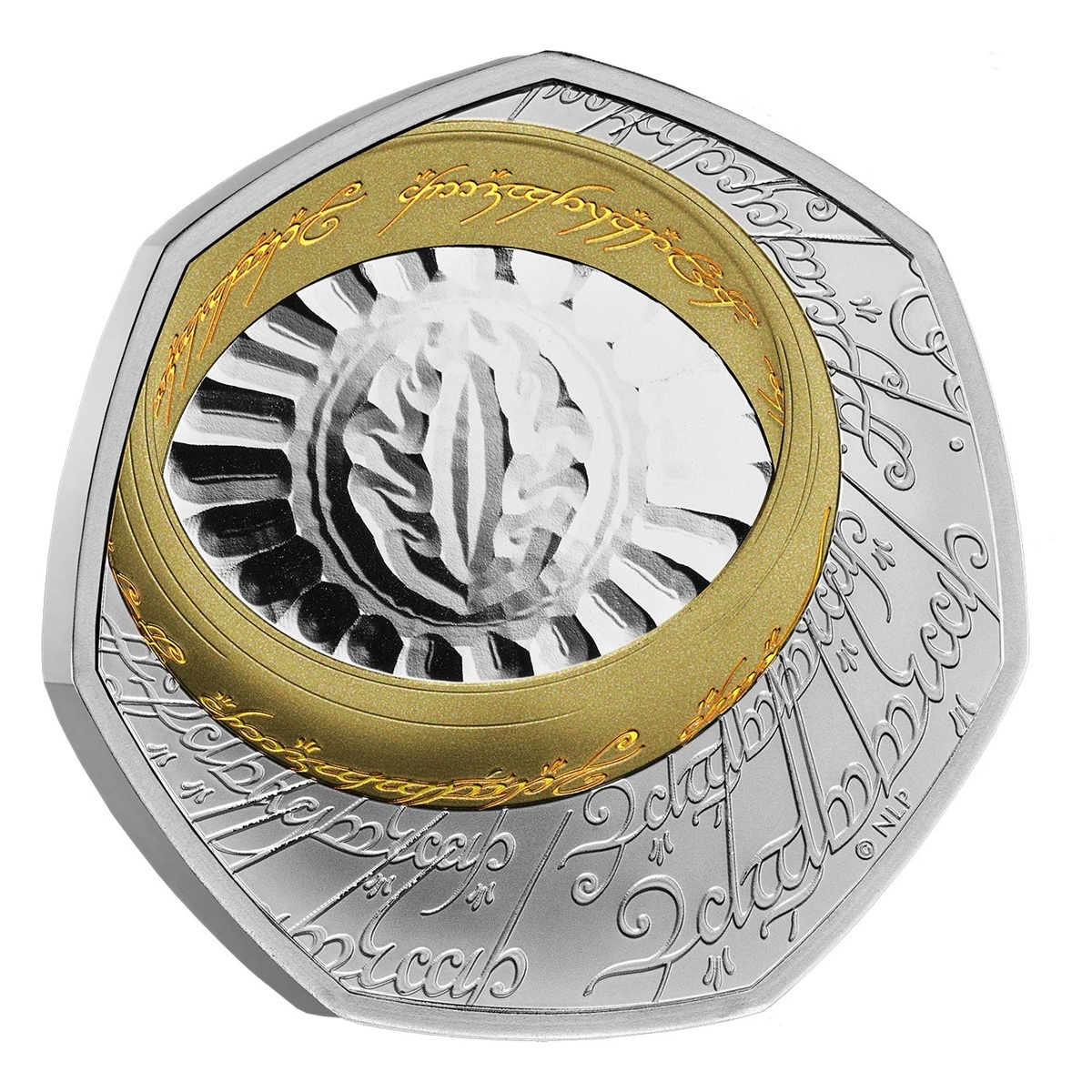 Royaume-Uni - Pièce 50 Pence 2026 argent BE - Le Seigneur des Anneaux