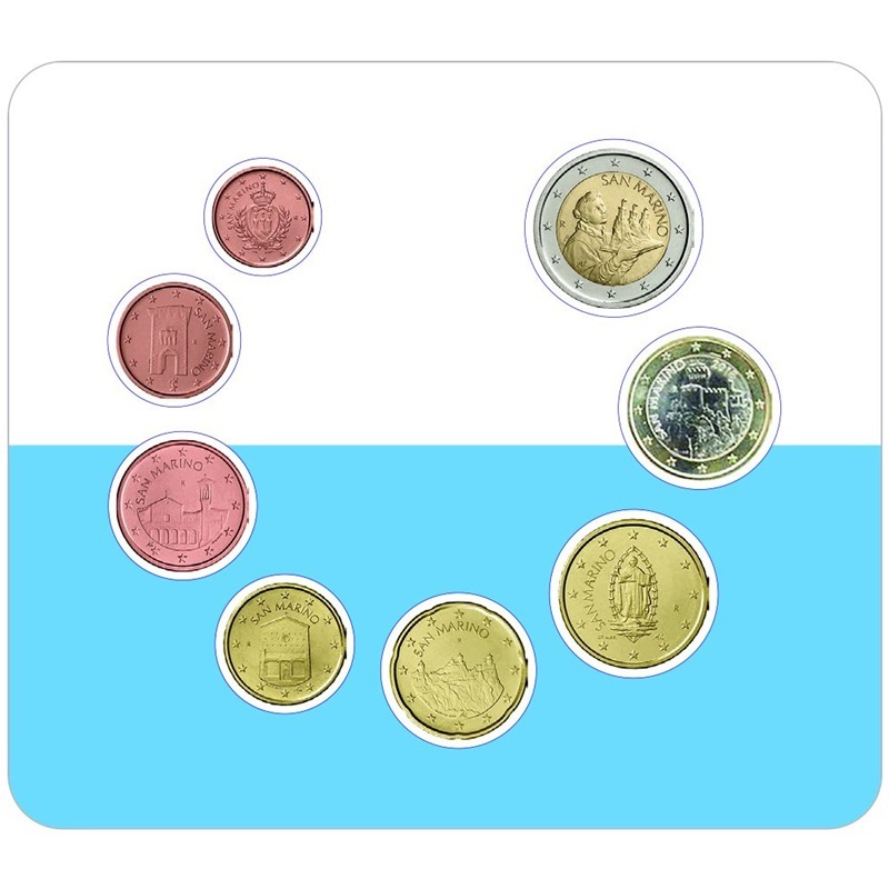 Saint-Marin - Coffret Euro 2026 R BU - Palais public – Image 2