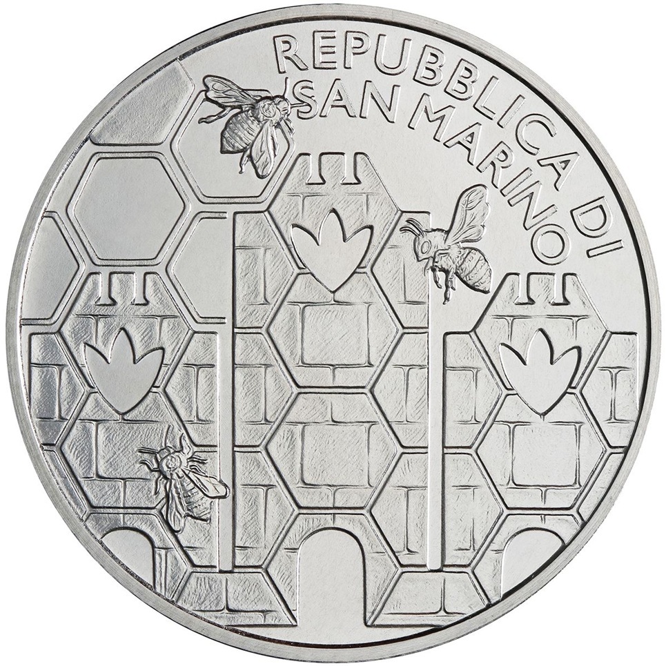 Saint-Marin - Coffret Euro 2026 R BU - Abeilles – Image 4