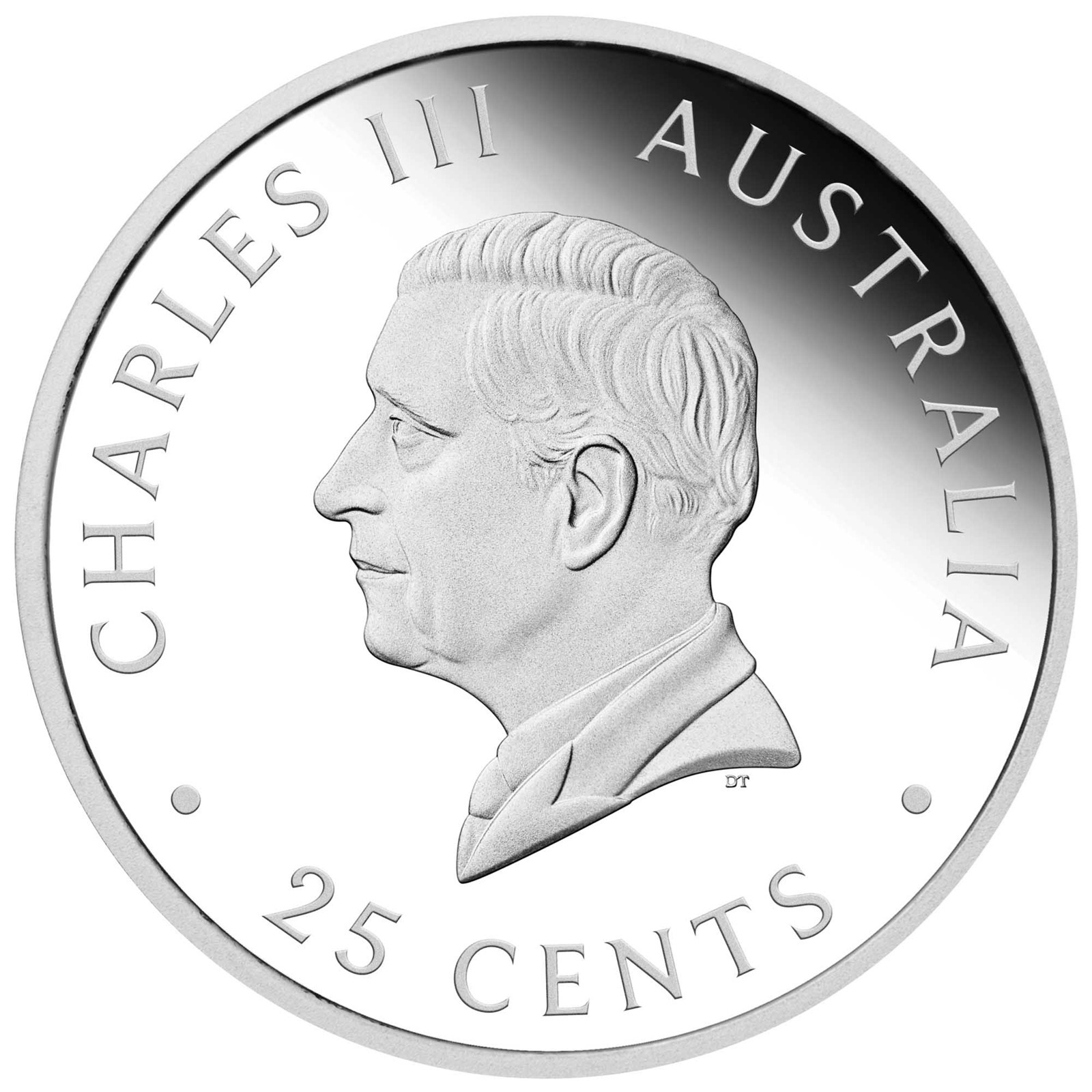 Australie - Pièce 25 Cents (Sovereign) 2026 argent BE - Saint Georges terrassant le dragon – Image 2