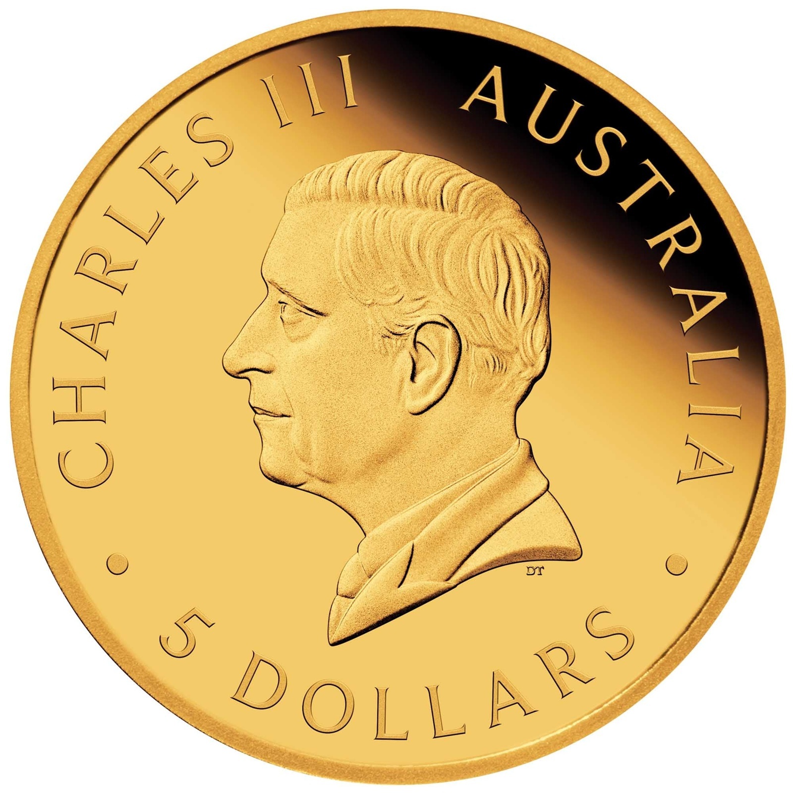 Australie - Pièce 5 Dollars (Quarter Sovereign) 2026 or BE - Saint Georges terrassant le dragon – Image 2