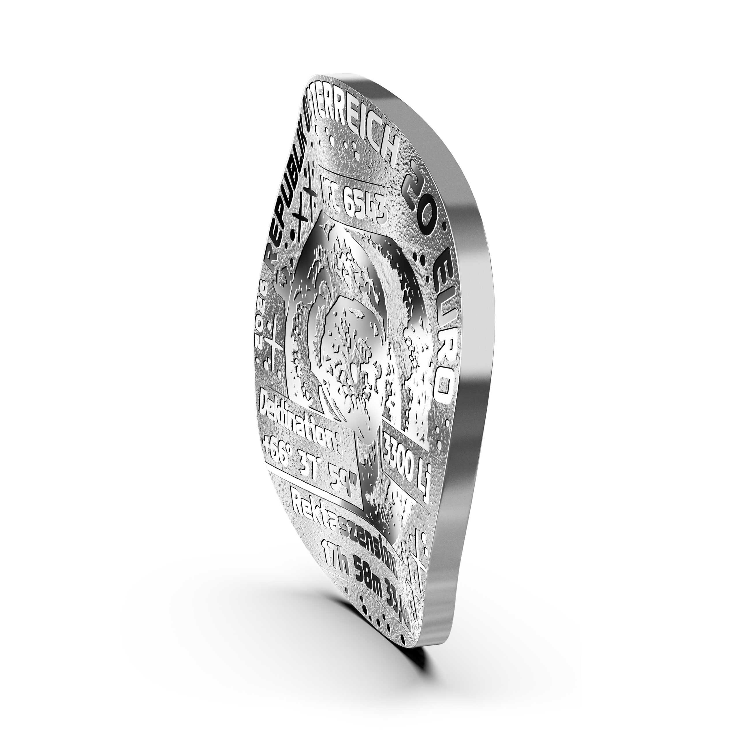 Autriche - Pièce 20 Euro 2026 argent BE - Nébuleuse de l'Œil de Chat – Image 6