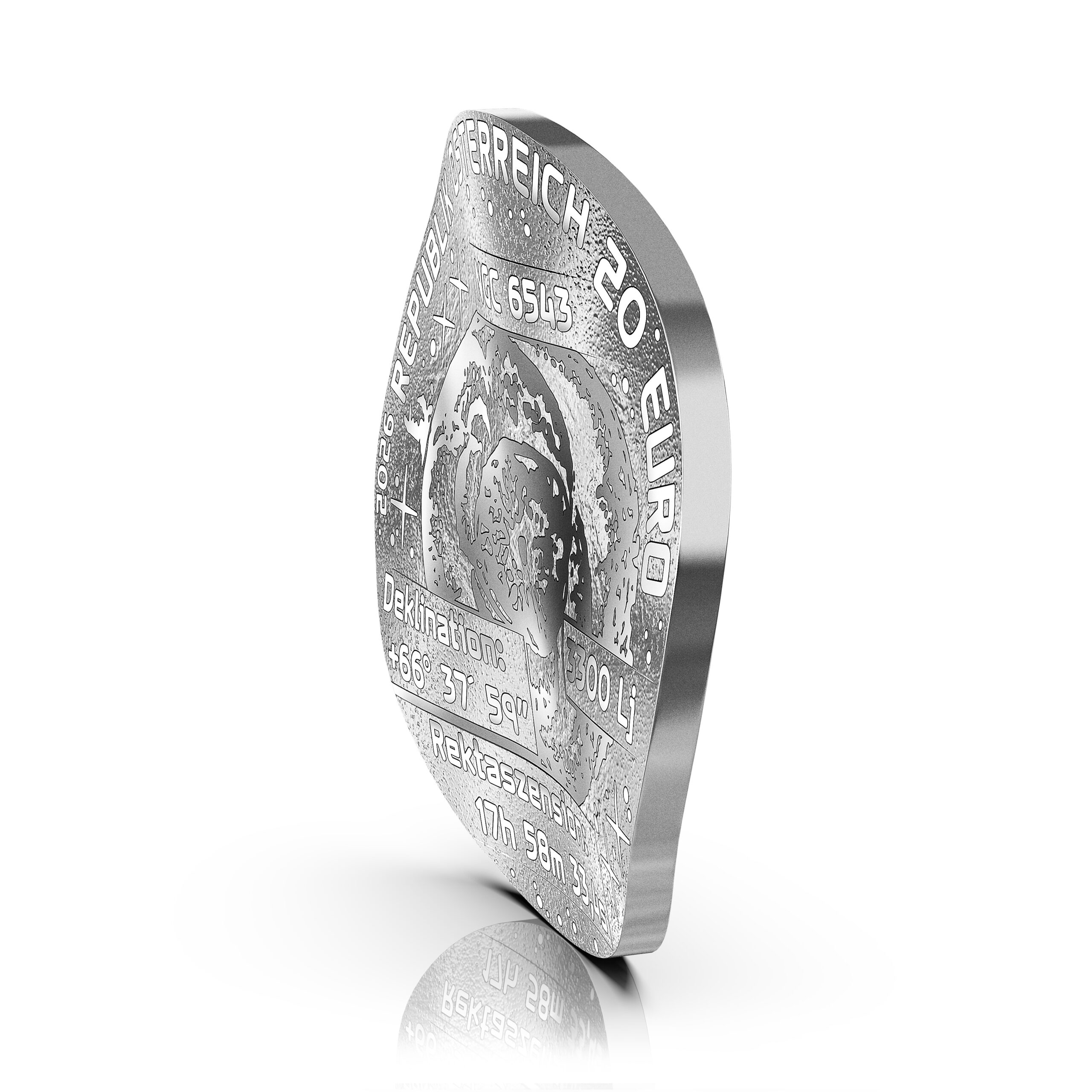 Autriche - Pièce 20 Euro 2026 argent BE - Nébuleuse de l'Œil de Chat – Image 7