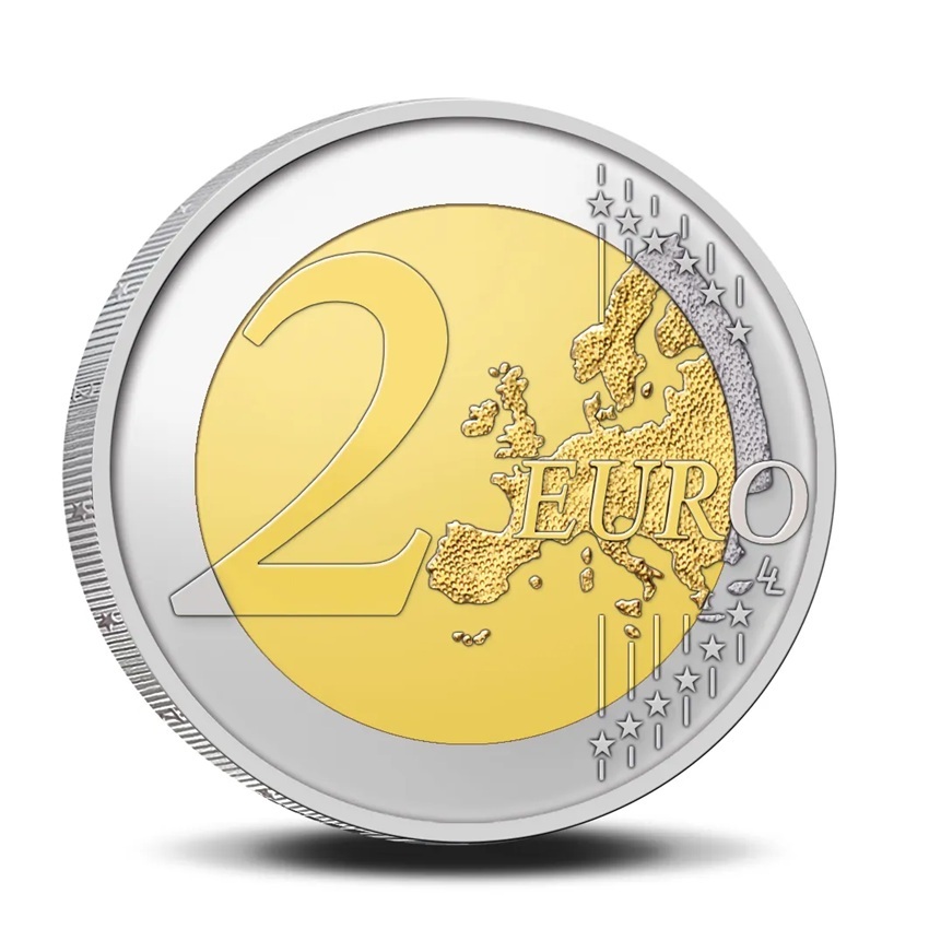 Belgique - Pièce 2 Euro 2024 cupro-nickel et nickel-laiton BU - Lutte contre le cancer en Belgique – Image 4