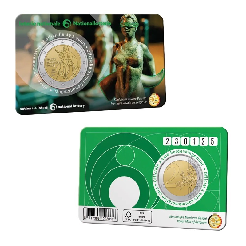 Belgique - Pièce 2 Euro 2025 cupro-nickel et nickel-laiton BU - Loterie nationale – Image 5