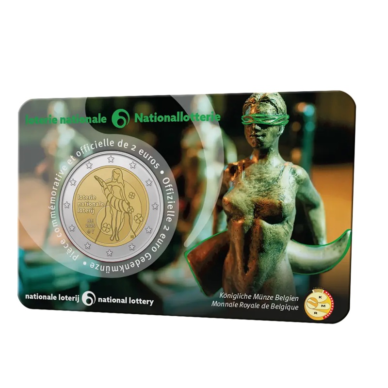 Belgique - Pièce 2 Euro 2025 cupro-nickel et nickel-laiton BU - Loterie nationale