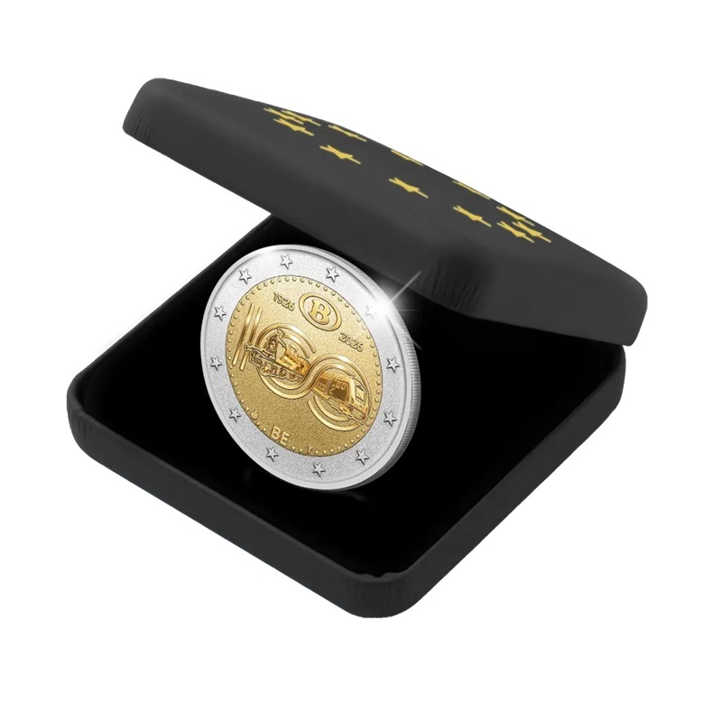 Belgique - Pièce 2 Euro 2026 cupro-nickel et nickel-laiton BE inversé - SNCB – Image 3