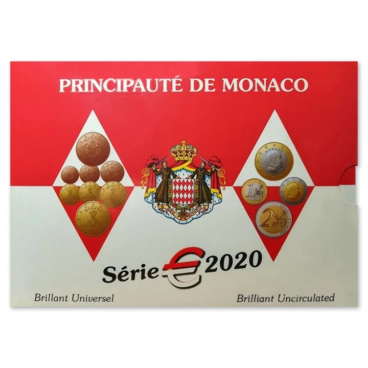 Monaco - Coffret Euro 2020 BU