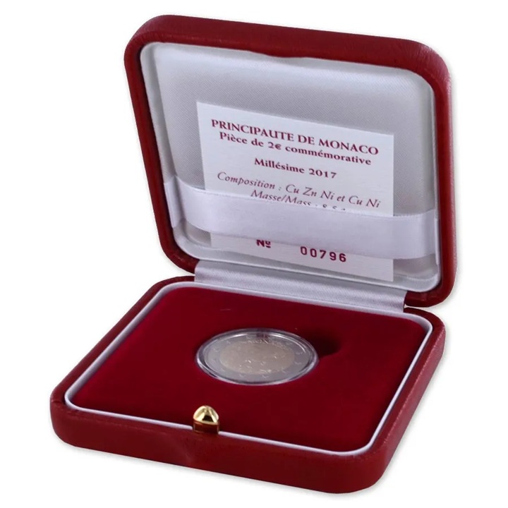 Monaco - Pièce 2 Euro 2017 cupro-nickel et nickel-laiton BE - Carabiniers du prince – Image 2