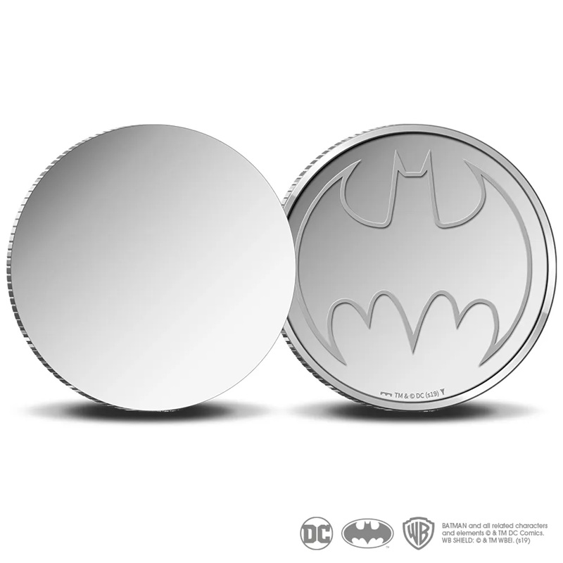 Pays-Bas - Médaille 2019 acier - Batman – Image 2