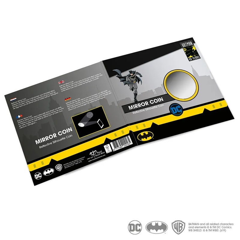 Pays-Bas - Médaille 2019 acier - Batman – Image 4