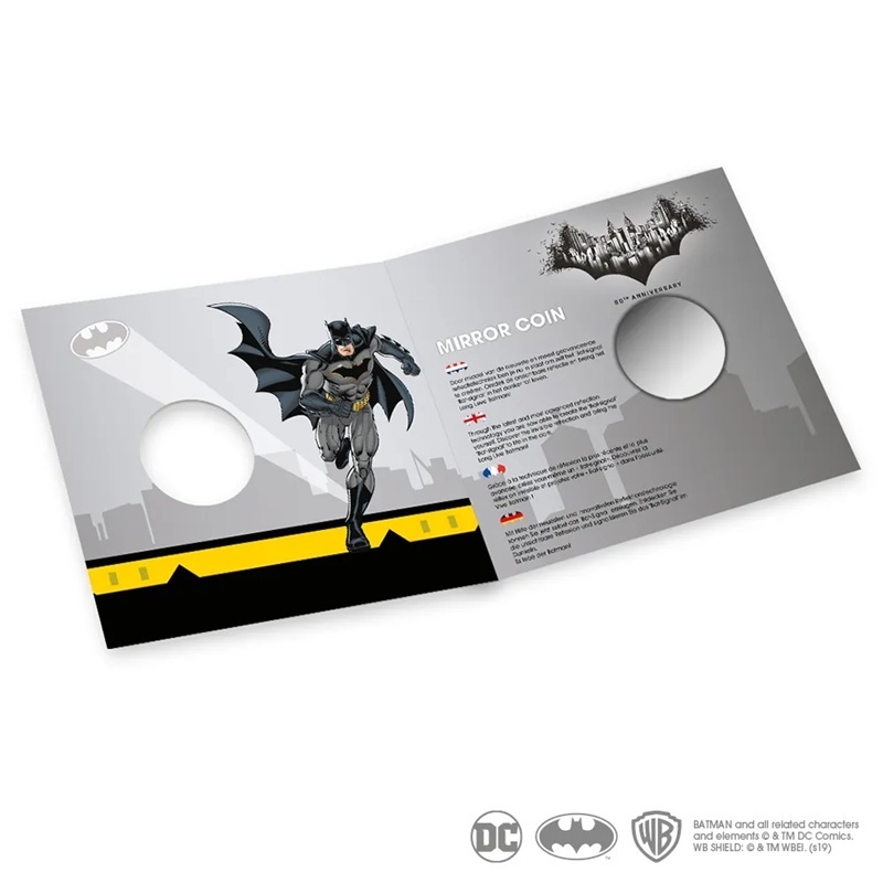 Pays-Bas - Médaille 2019 acier - Batman – Image 5