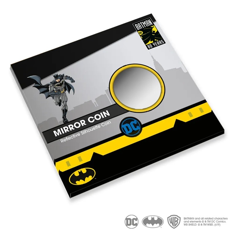 Pays-Bas - Médaille 2019 acier - Batman