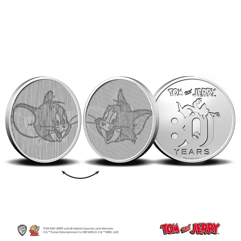 Pays-Bas - Médaille 2020 cupro-nickel BU - Tom et Jerry – Image 6