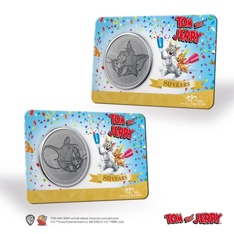 Pays-Bas - Médaille 2020 cupro-nickel BU - Tom et Jerry – Image 5