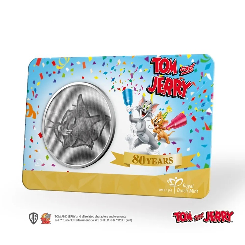 Pays-Bas - Médaille 2020 cupro-nickel BU - Tom et Jerry