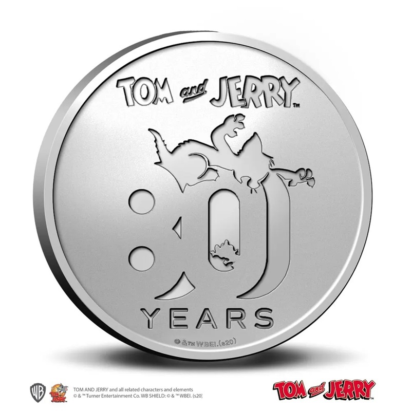 Pays-Bas - Médaille 2020 cupro-nickel BU - Tom et Jerry – Image 3