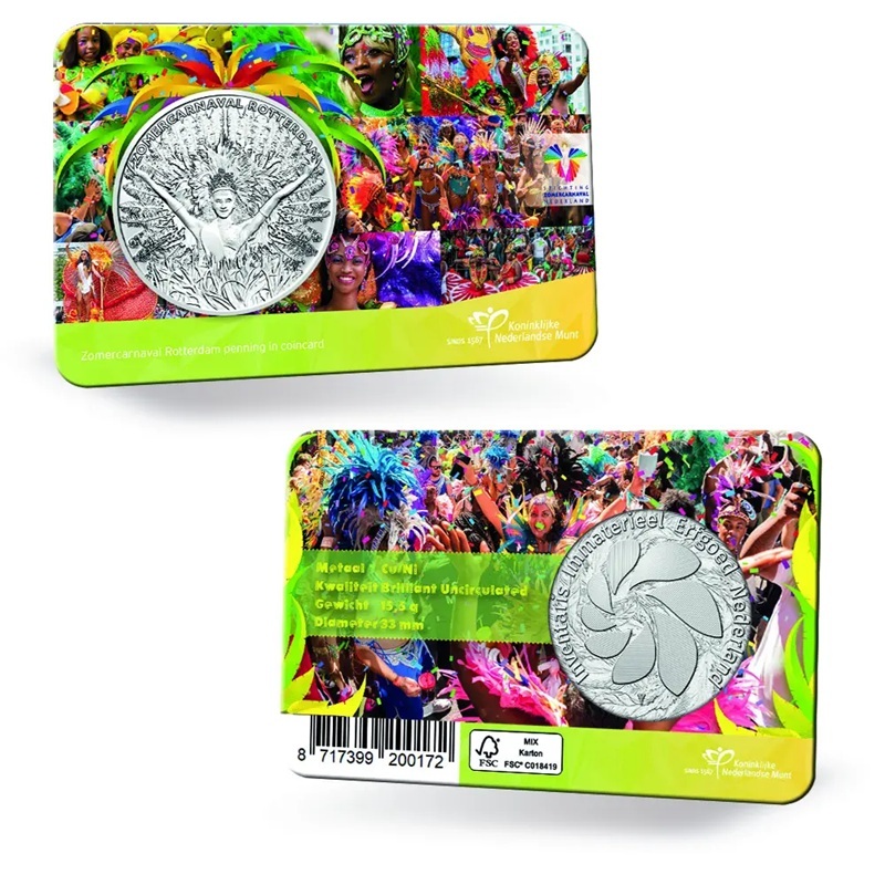 Pays-Bas - Médaille 2022 cupro-nickel BU - Carnaval d’été de Rotterdam – Image 5