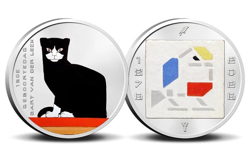 Pays-Bas - Médaille 2026 cupro-nickel BU - Bart van der Leck – Image 5