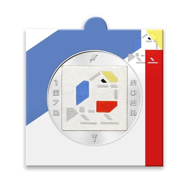 Pays-Bas - Médaille 2026 cupro-nickel BU - Bart van der Leck – Image 2