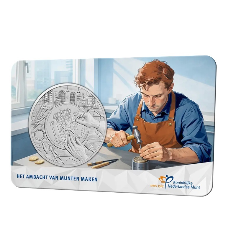 Pays-Bas - Médaille 2026 cupro-nickel BU - Travail de gravure d'une monnaie