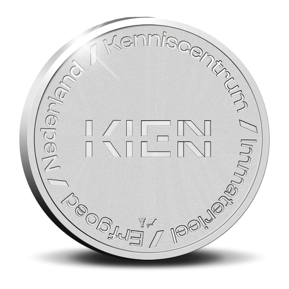 Pays-Bas - Médaille 2026 argent BE - Travail de gravure d'une monnaie – Image 2
