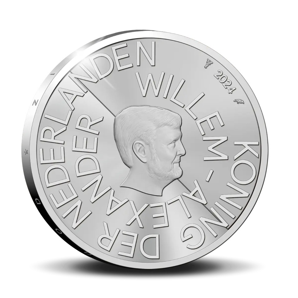 Pays-Bas - Pièce 5 Euro 2024 argent BE - Amsterdam – Image 2