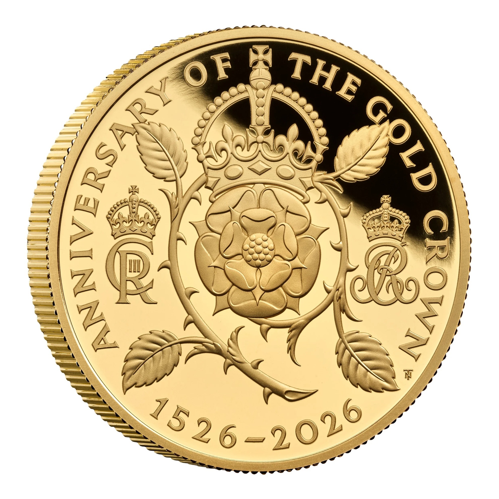 Royaume-Uni - Pièce 5 Pounds 2026 or BE - Couronne d'or