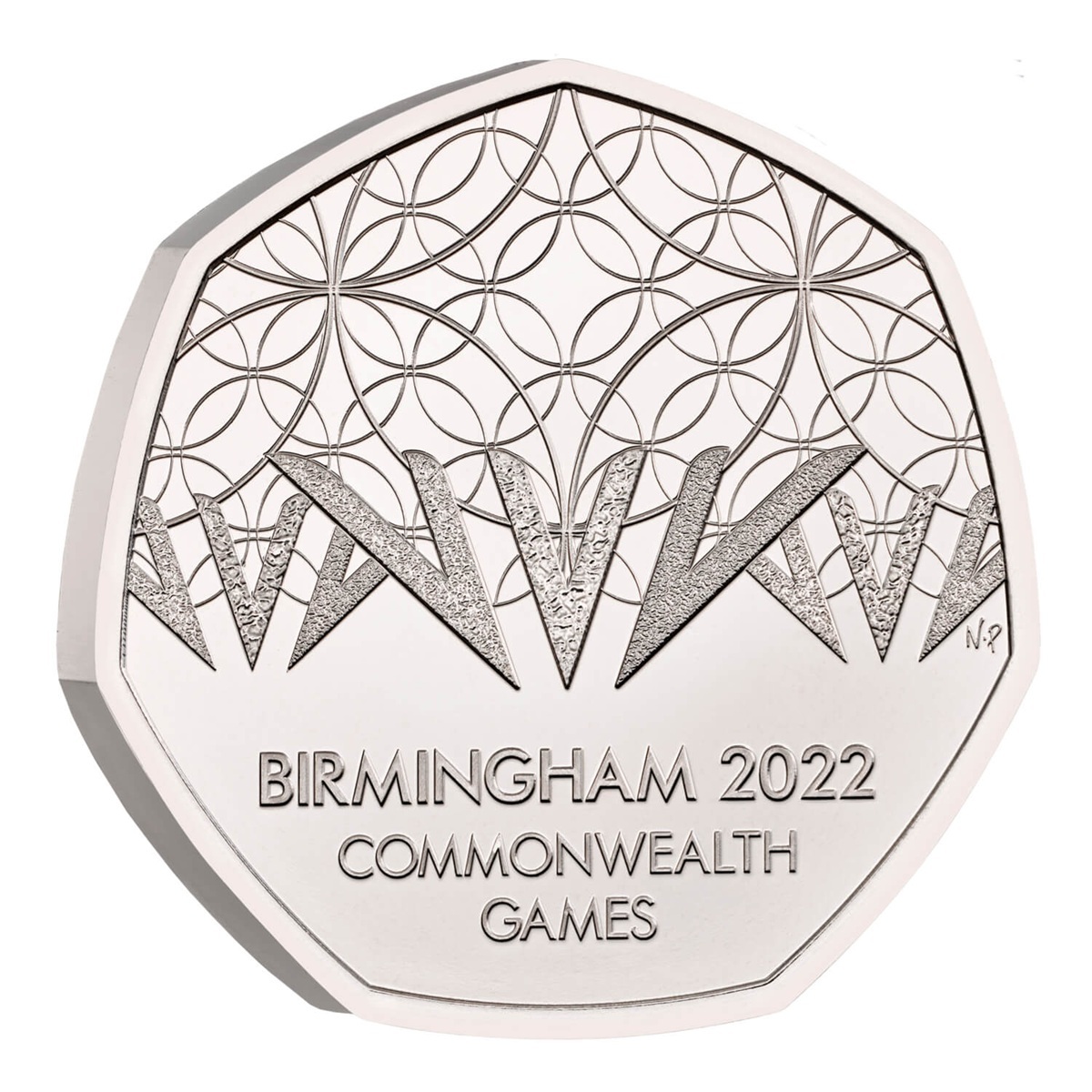 Royaume-Uni - Pièce 50 Pence 2022 cupro-nickel BU - Jeux du Commonwealth