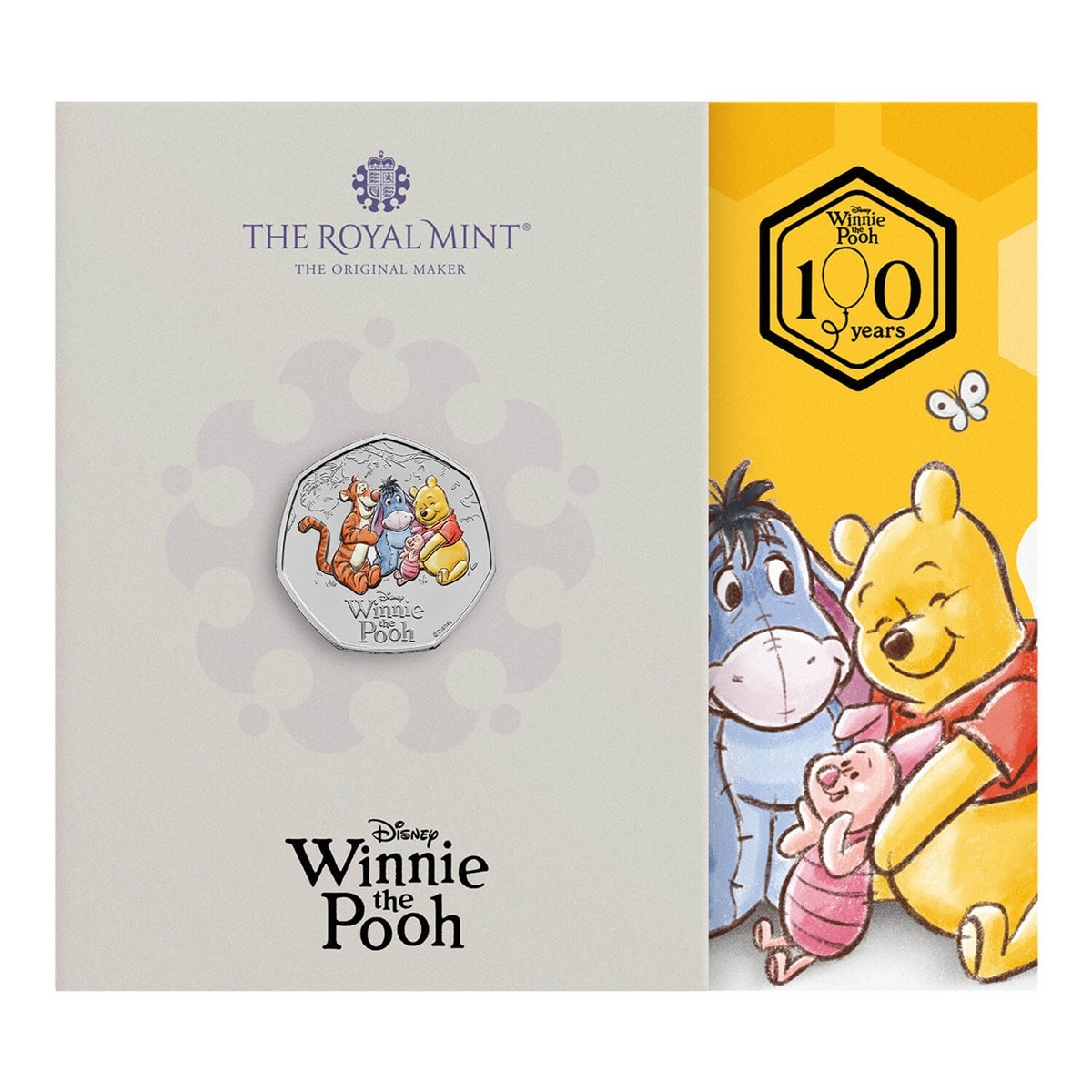 Royaume-Uni - Pièce 50 Pence 2026 cupro-nickel BU - L'amitié de Winnie l'ourson – Image 3