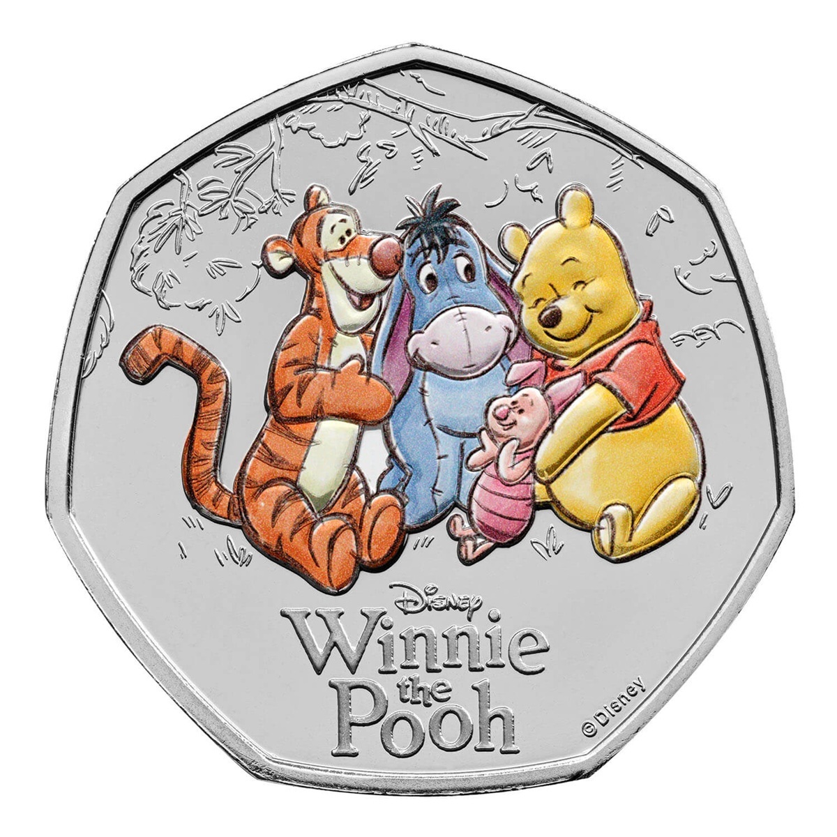 Royaume-Uni - Pièce 50 Pence 2026 cupro-nickel BU - L'amitié de Winnie l'ourson