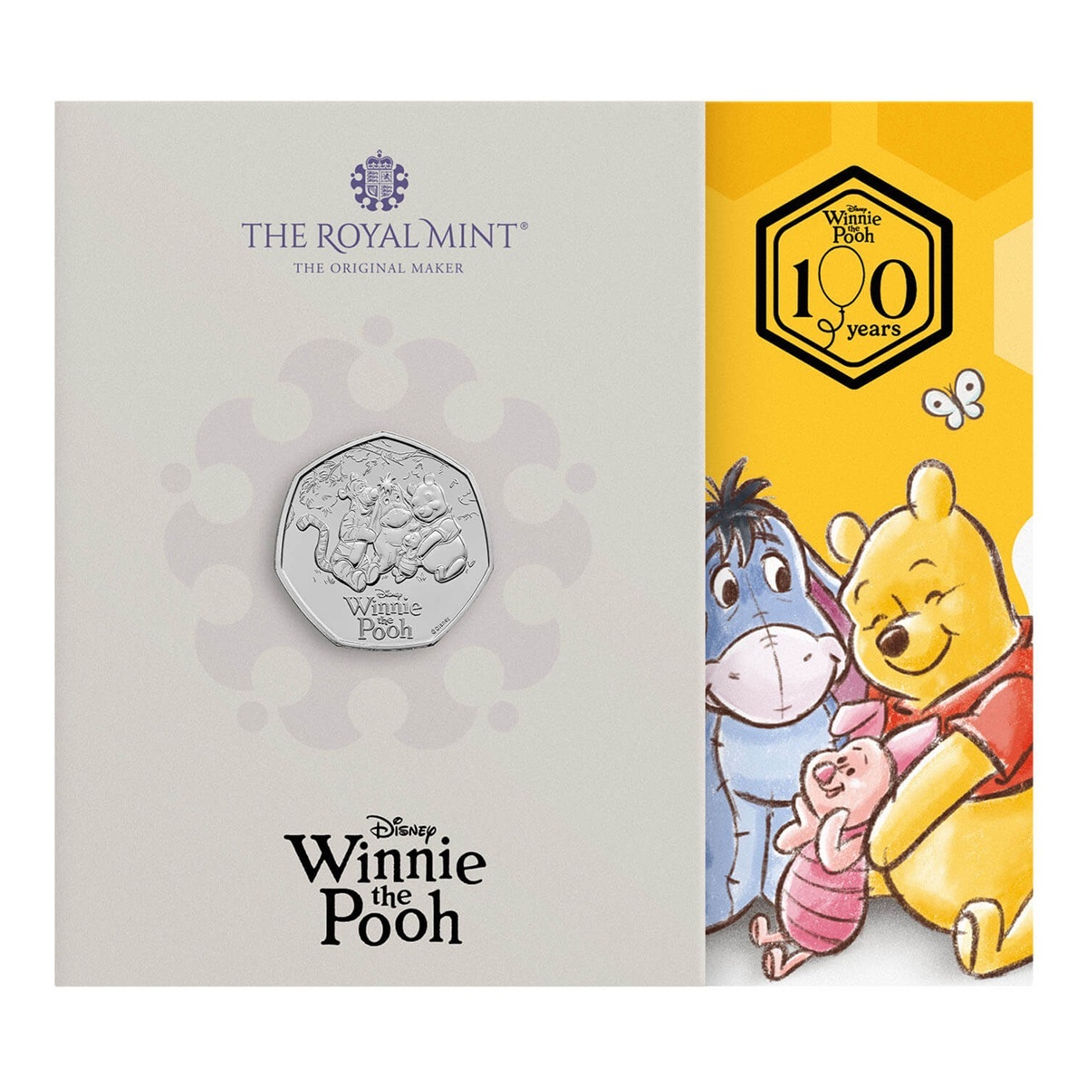 Royaume-Uni - Pièce 50 Pence 2026 cupro-nickel BU - L'amitié de Winnie l'ourson – Image 3