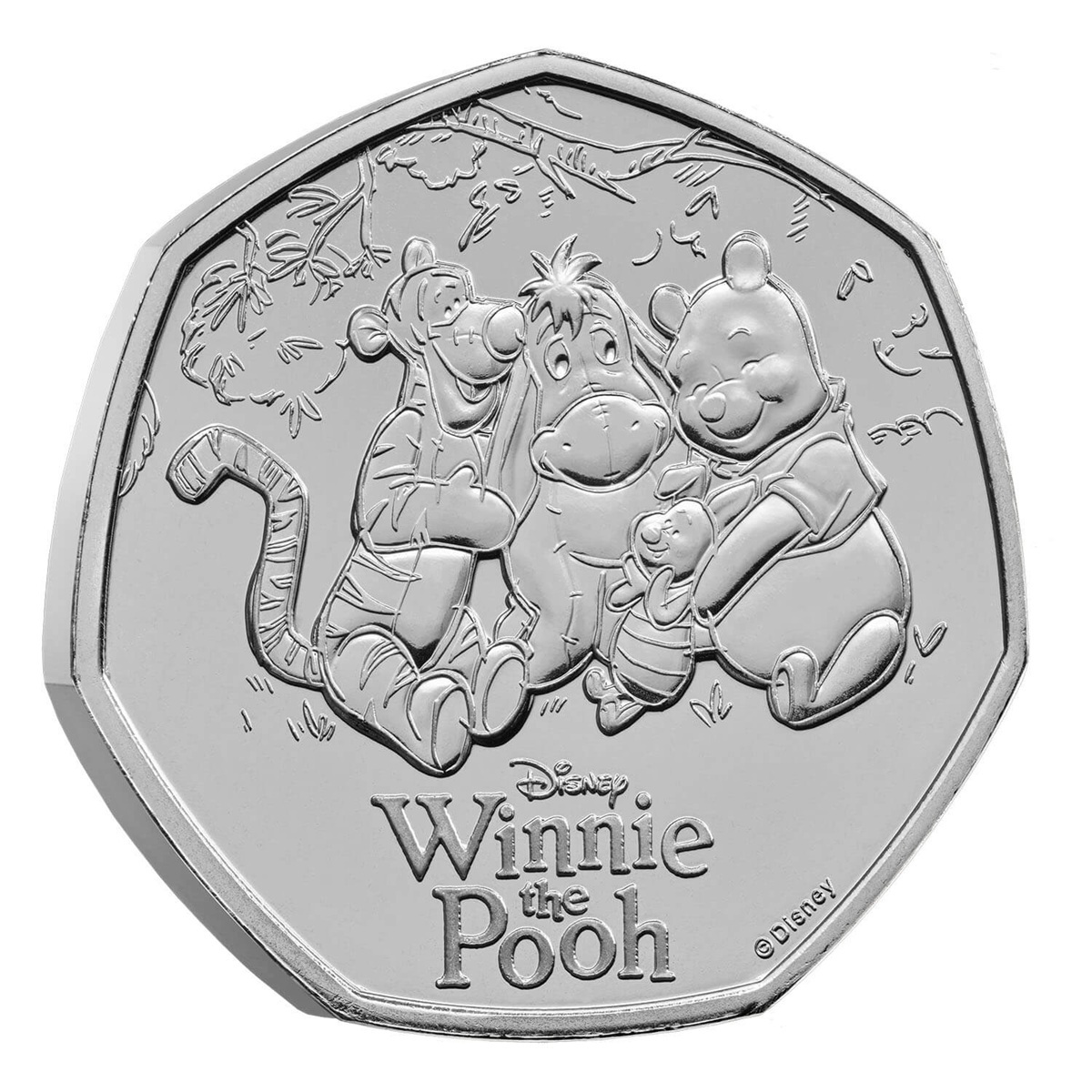Royaume-Uni - Pièce 50 Pence 2026 cupro-nickel BU - L'amitié de Winnie l'ourson